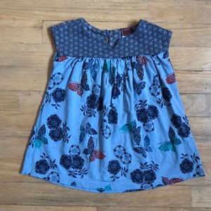Tea Collection toddler Blue dress